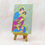 Thumbnail: maria and Joseph stained glass handmade card img4