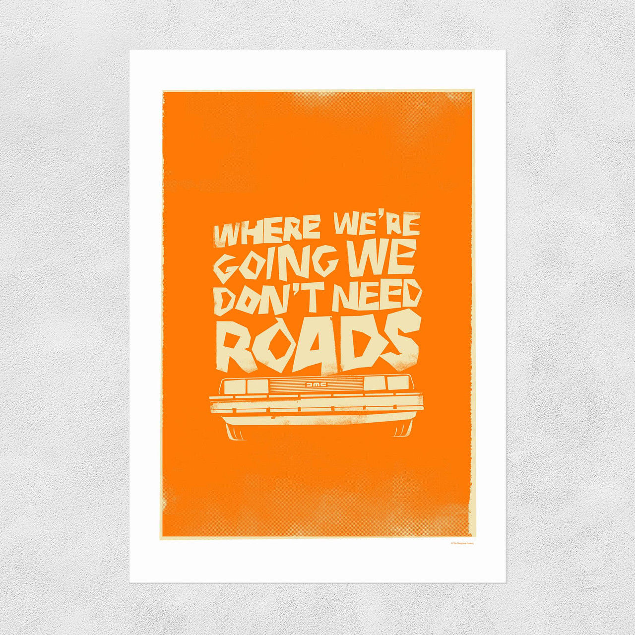 Retro Delorean - Back to the Future