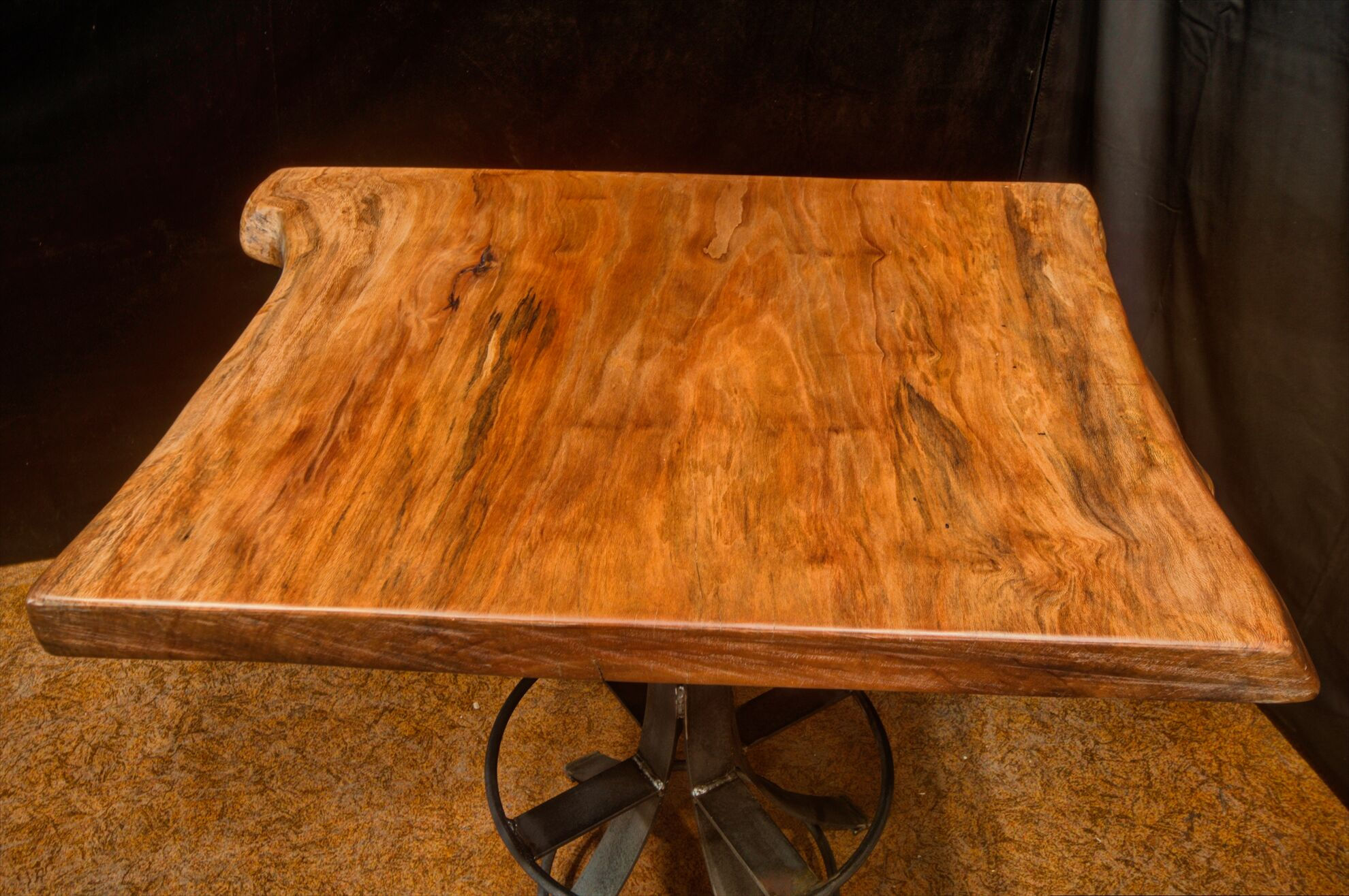 Sycamore Slab with Clear Finish