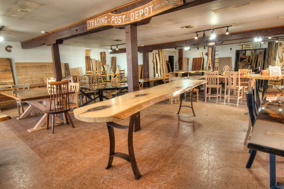 Thumbnail: Poplar Counter Height Table with Clear Finish