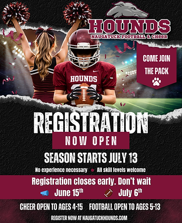 Hounds registration poster