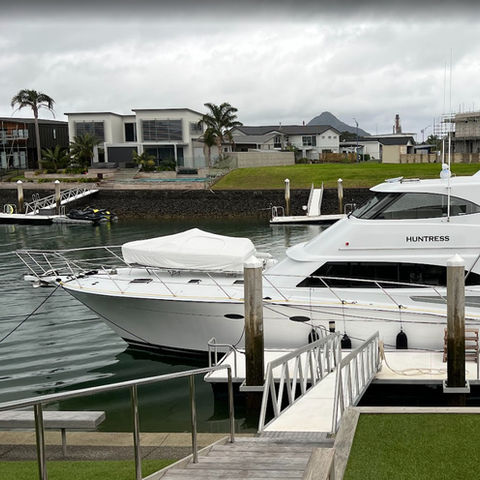 ONETenders on sport fisher foredeck