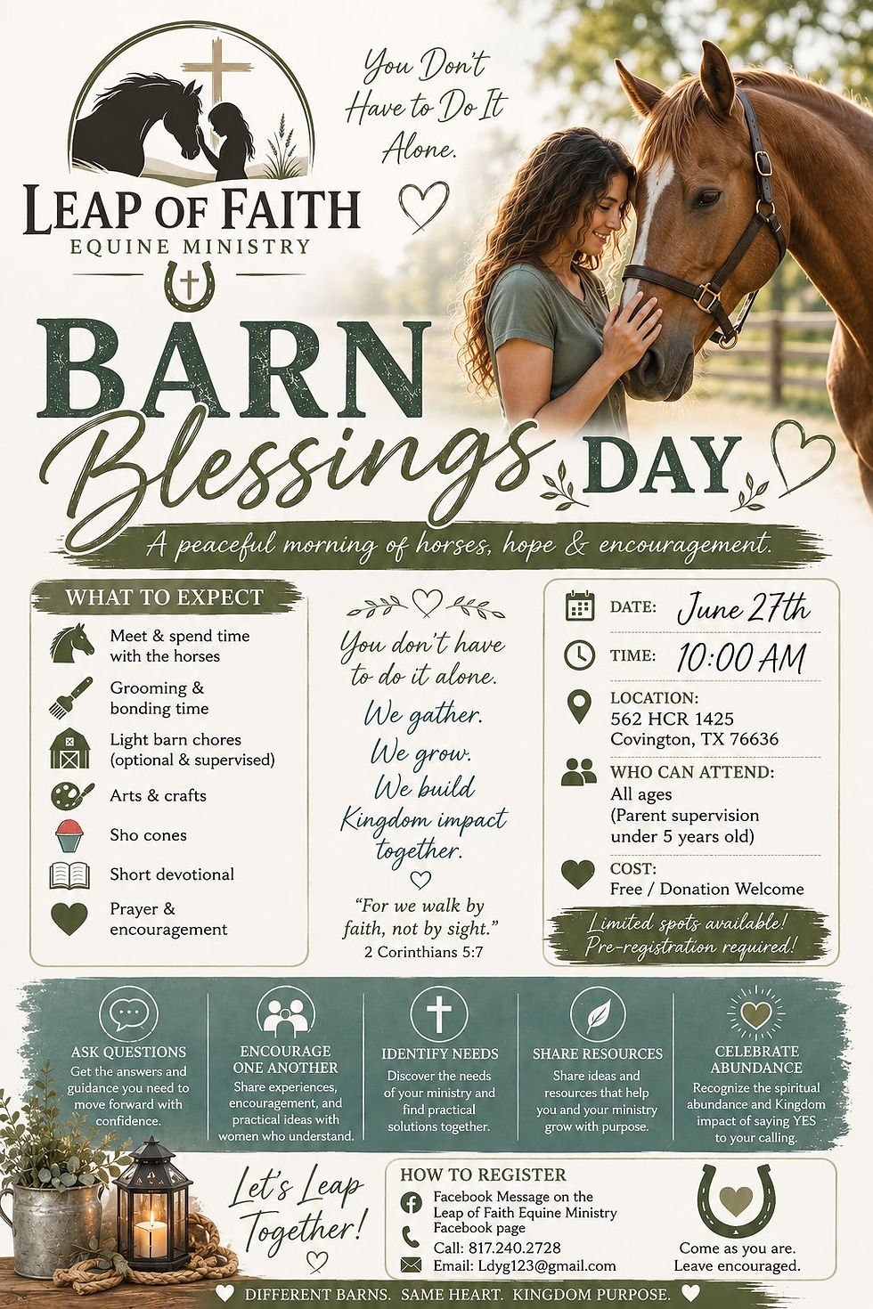 Barn Blessings Day