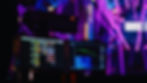 Audio and RF analysis software running during a tech run at a concert