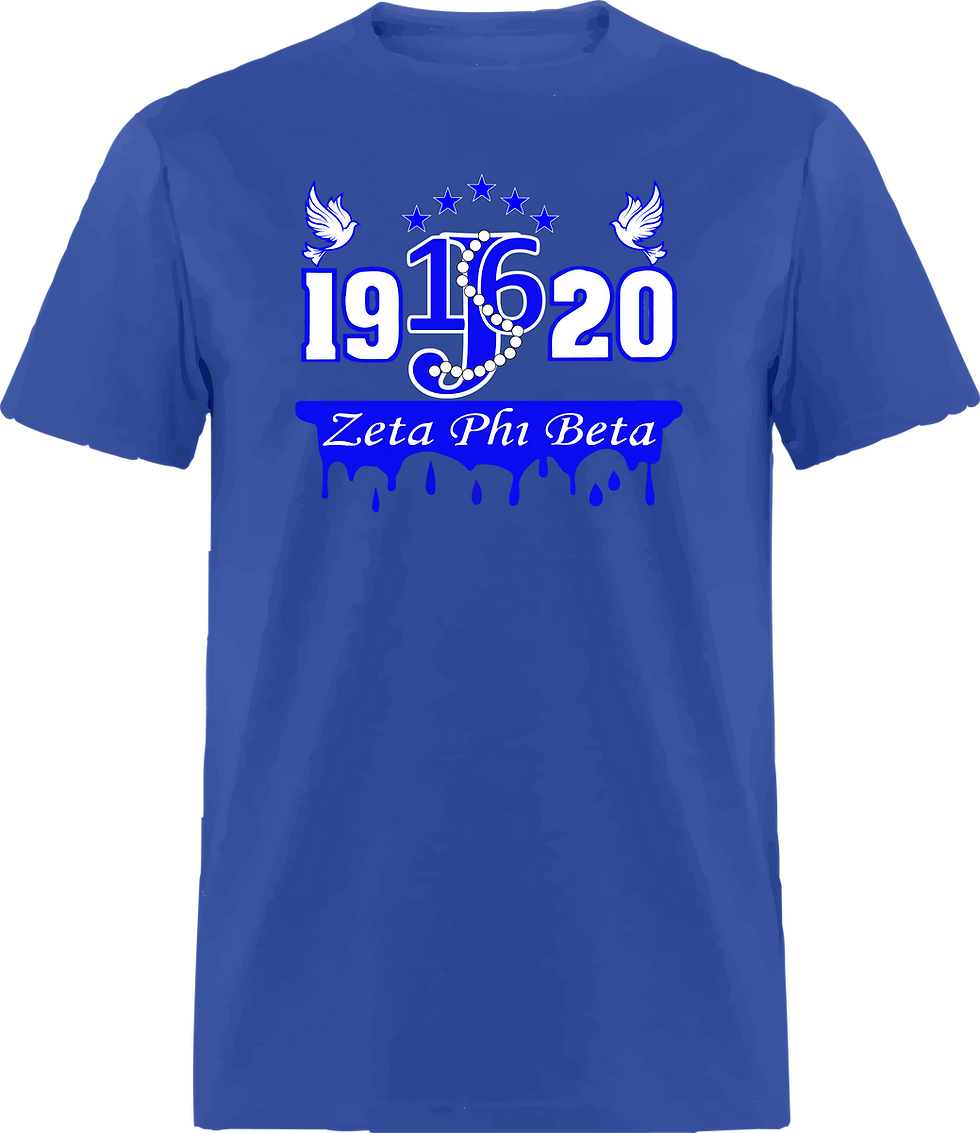Thumbnail: ZETA PHI BETA FOUNDERS DAY T-SHIRTS