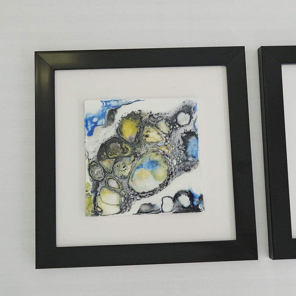 Thumbnail: CELESCIAL TIDES,Diptych (set of 2)