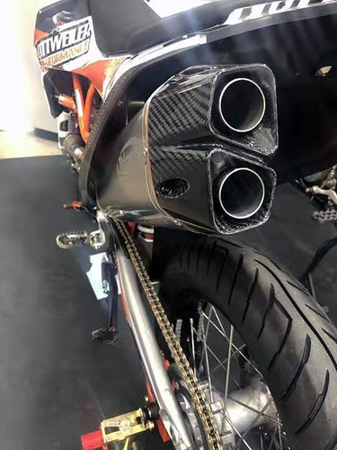 101608 | Titanium Carbon Muffler | KTM 690 SMC-R , Husqvarna 701