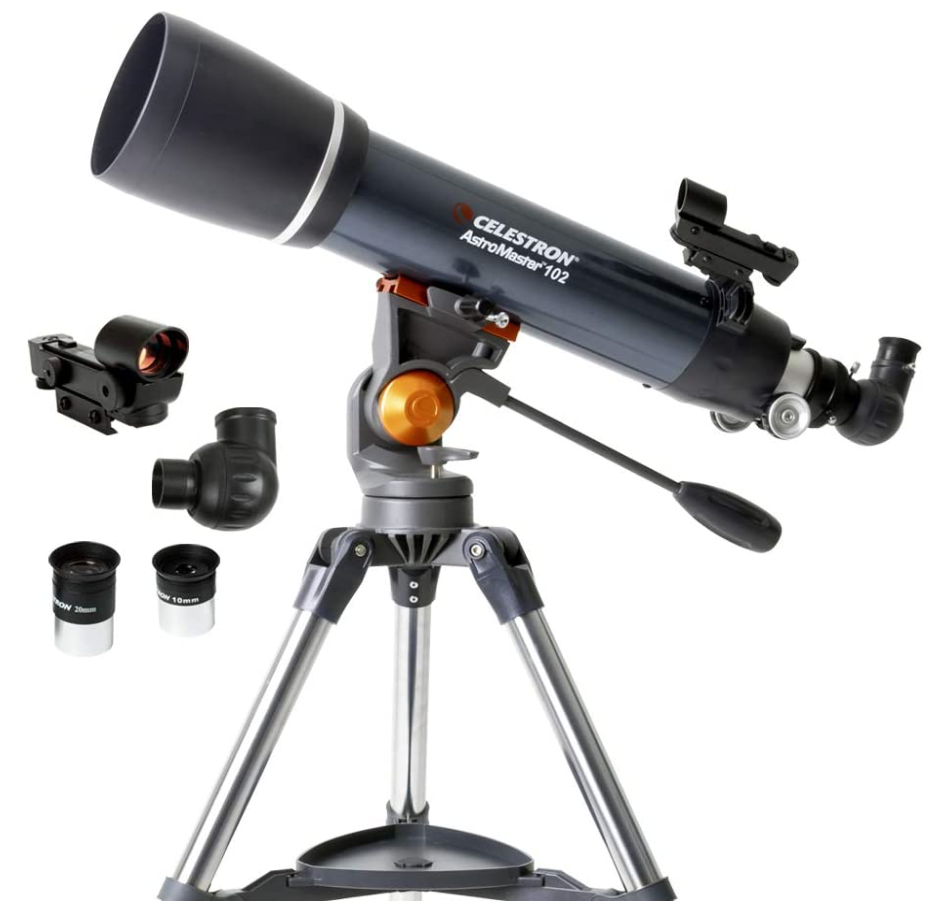 Celestron 265 Astromaster 102az Refractor Telescope Dark Blue Celestron 265 Astromaster 102az Refractor Telescope Dark Blue