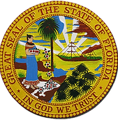 Florida Seal "Great Seal of the State of Florida; In God We Trust