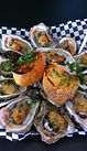 Chargrilled oysters, too!