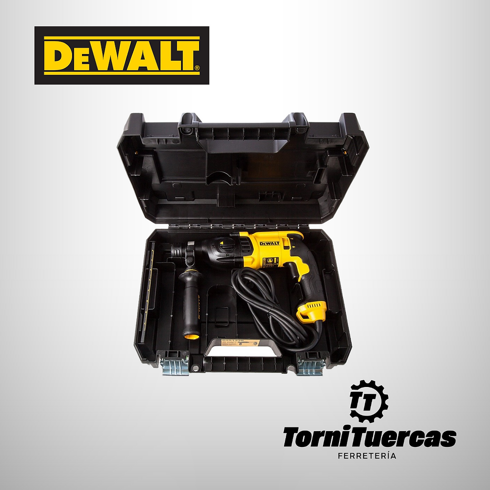 Miniatura: Taladro percutor SDS Plus 2.9 J - 5500 IPM Dewalt D25133K-B3
