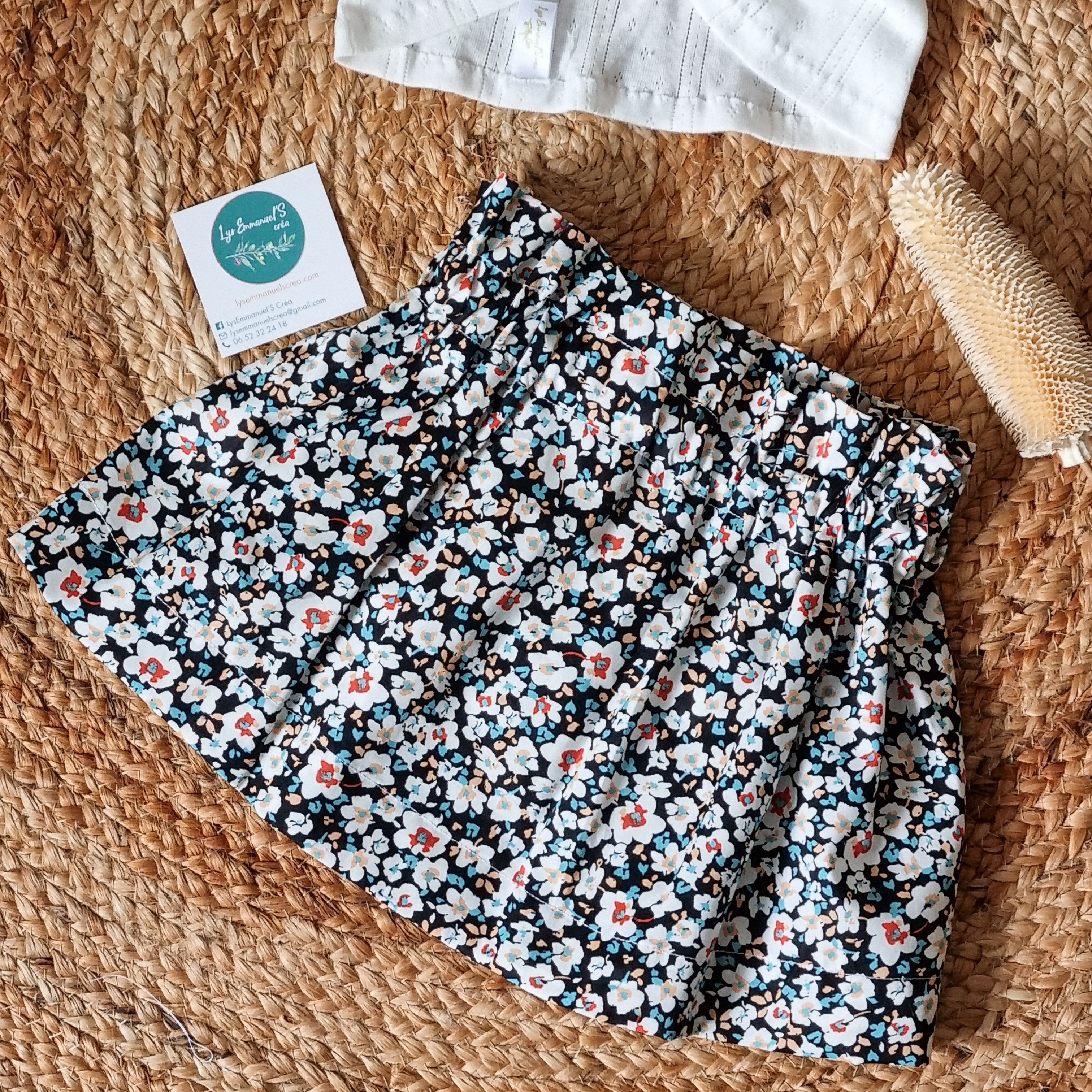 Jupe paper bag "Elina"