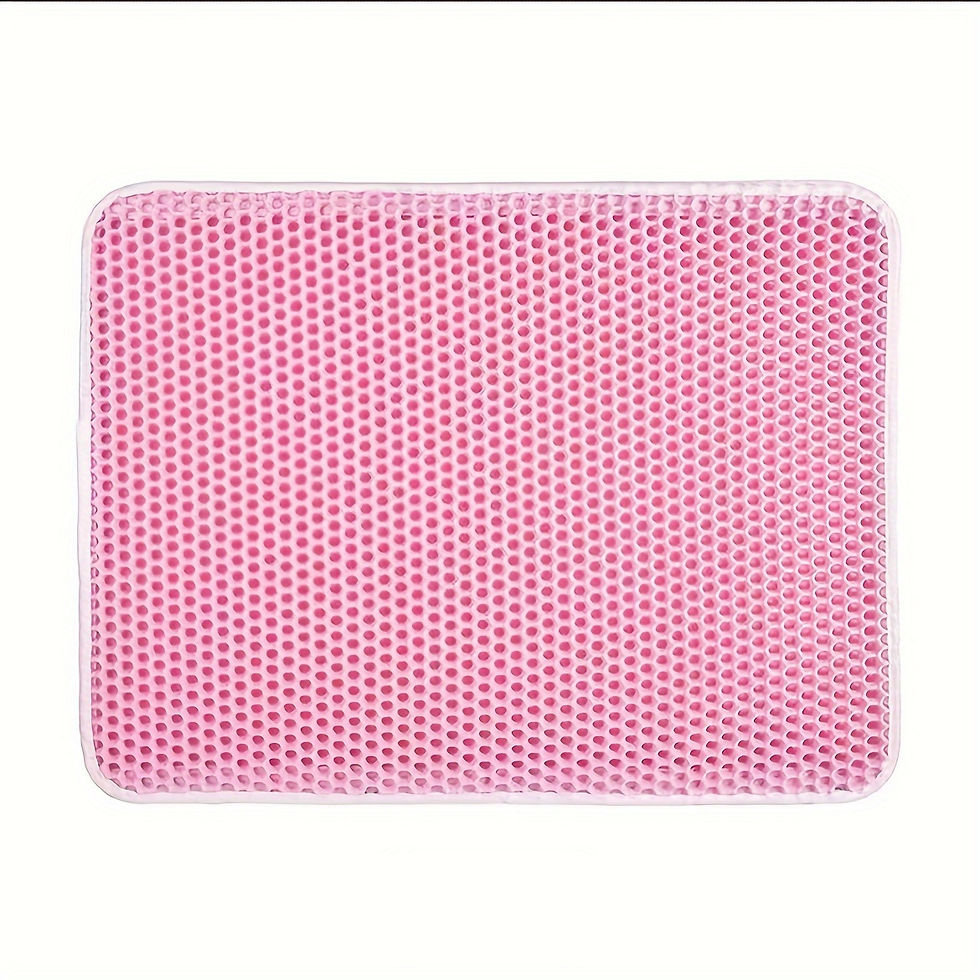 Thumbnail: 1Pc Large Size Cat Litter Mat-Advanced Honeycomb Double Layer Design,Urine Water