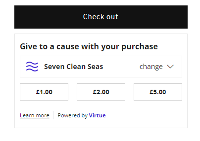 Shopify Customer Donation at Checkout