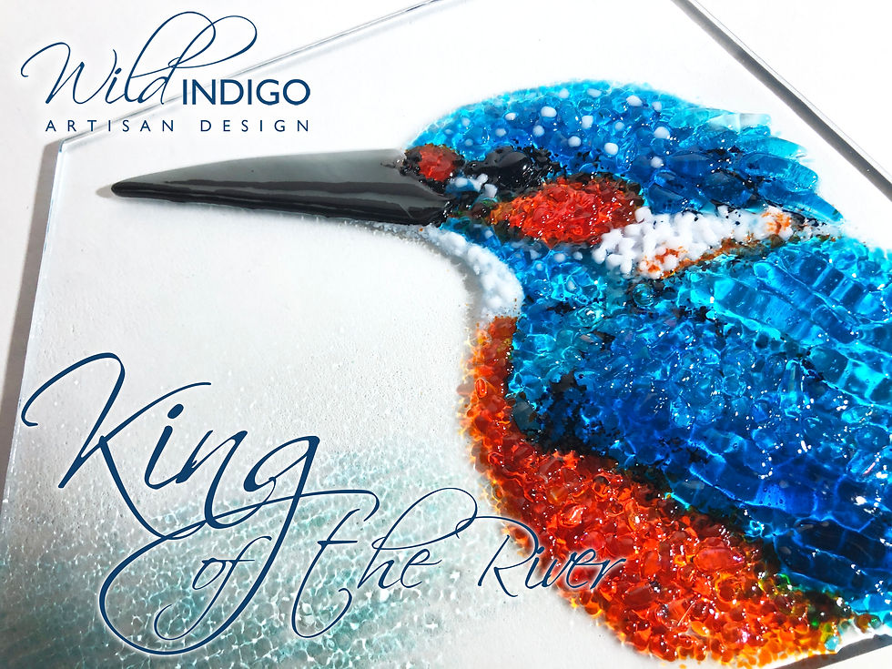 Thumbnail: 'King of the River' – Freestanding Glass Art