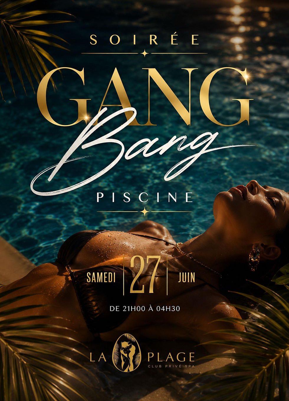 GANG BANG PISCINE