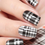 Thumbnail: WATER DECAL - N774 BLACK & WHITE PLAID
