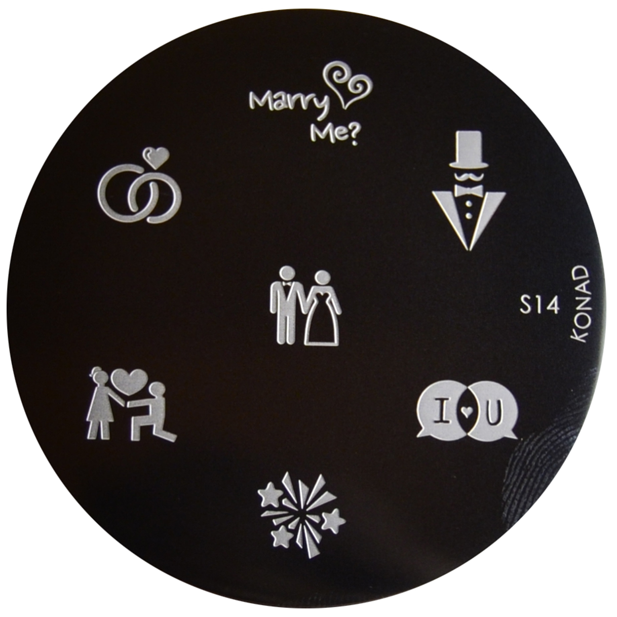 Konad Image Plate - S14