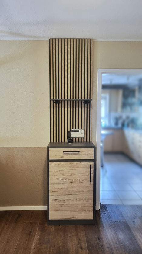 Ablageschrank, Flurschrank, Akustikpanel