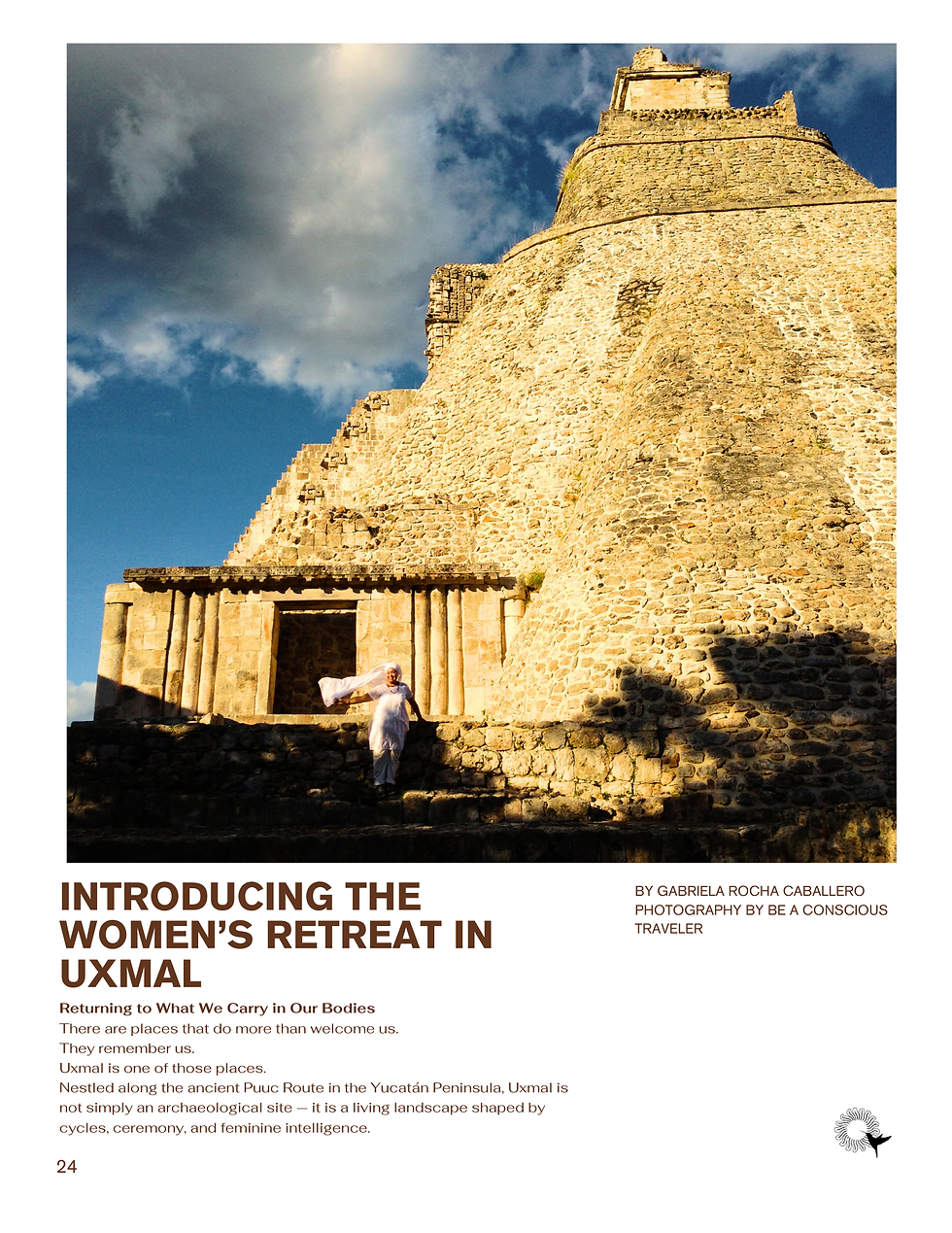 Want to read the full issue?

Introducing the Women’s Retreat in Uxmal is part of Suddha Prem Magazine — Issue #4

Read slowly. Return often. 

Read the full magazine

www.suddhaprem.com/magazine