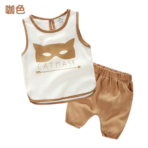 縮圖：CatMask sleeveless boy set