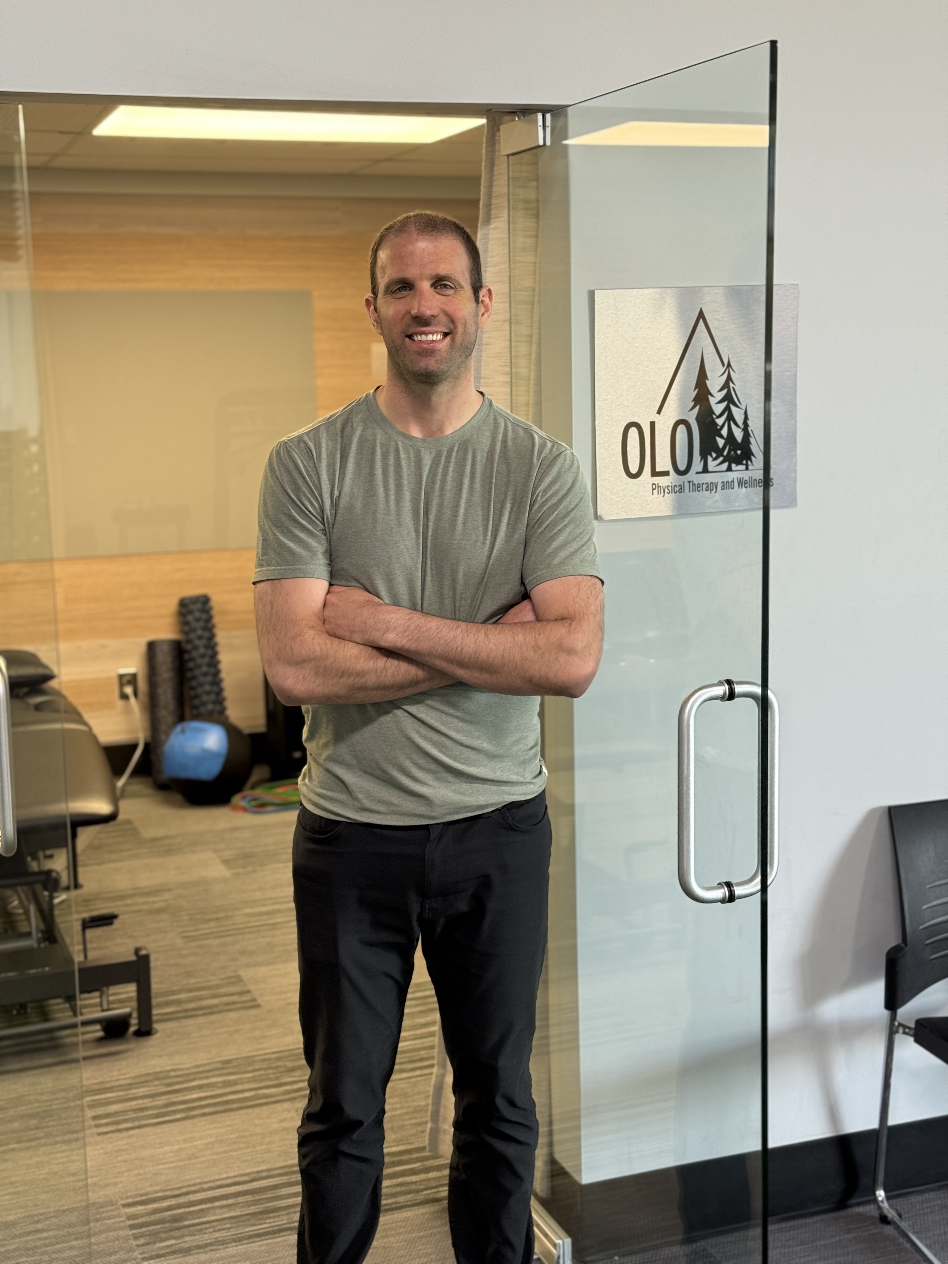 OLO Physical Therapy clinic inside Wolverine Strength & Conditioning, Ann Arbor