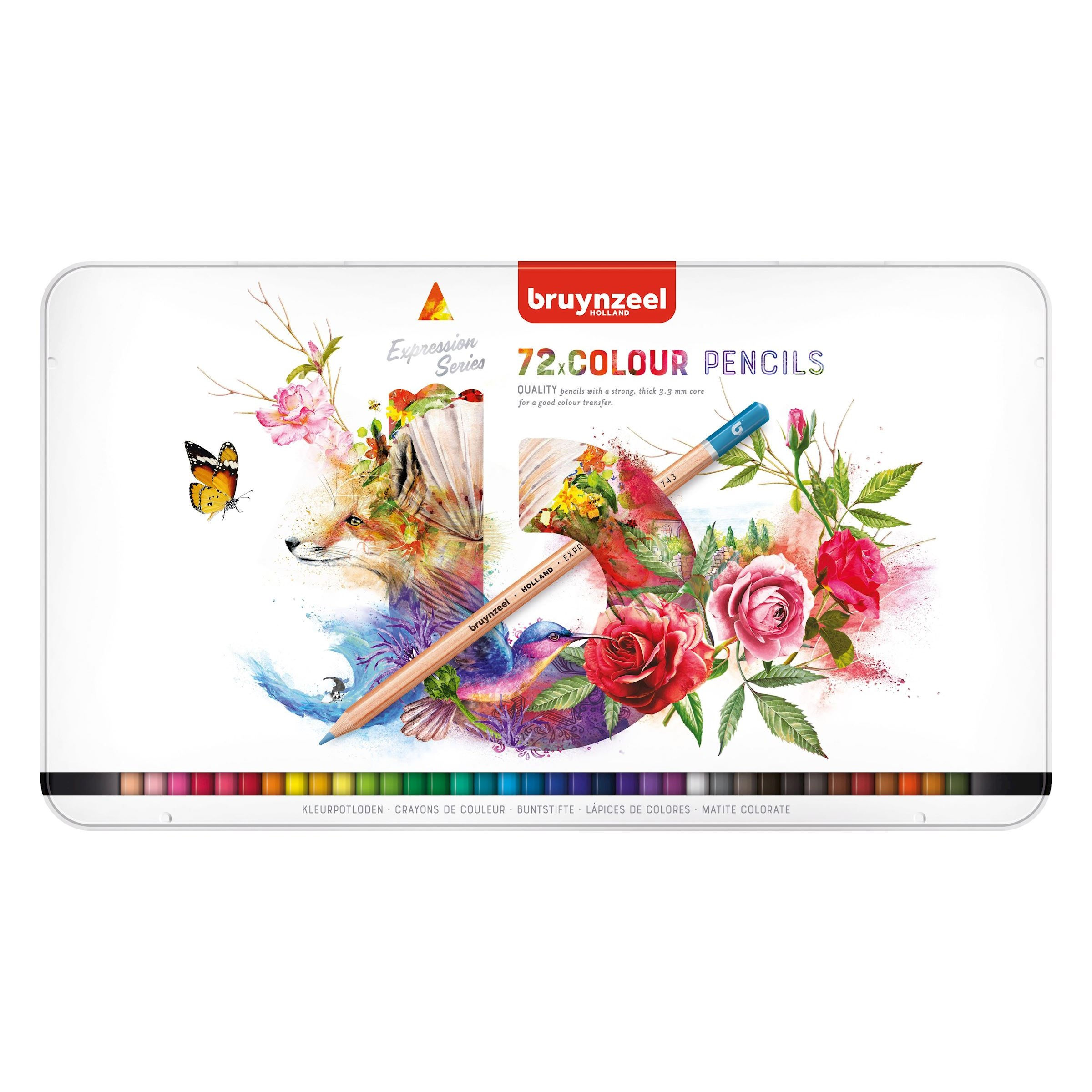 Bruynzeel - Expression Colour Pencils Tin 72