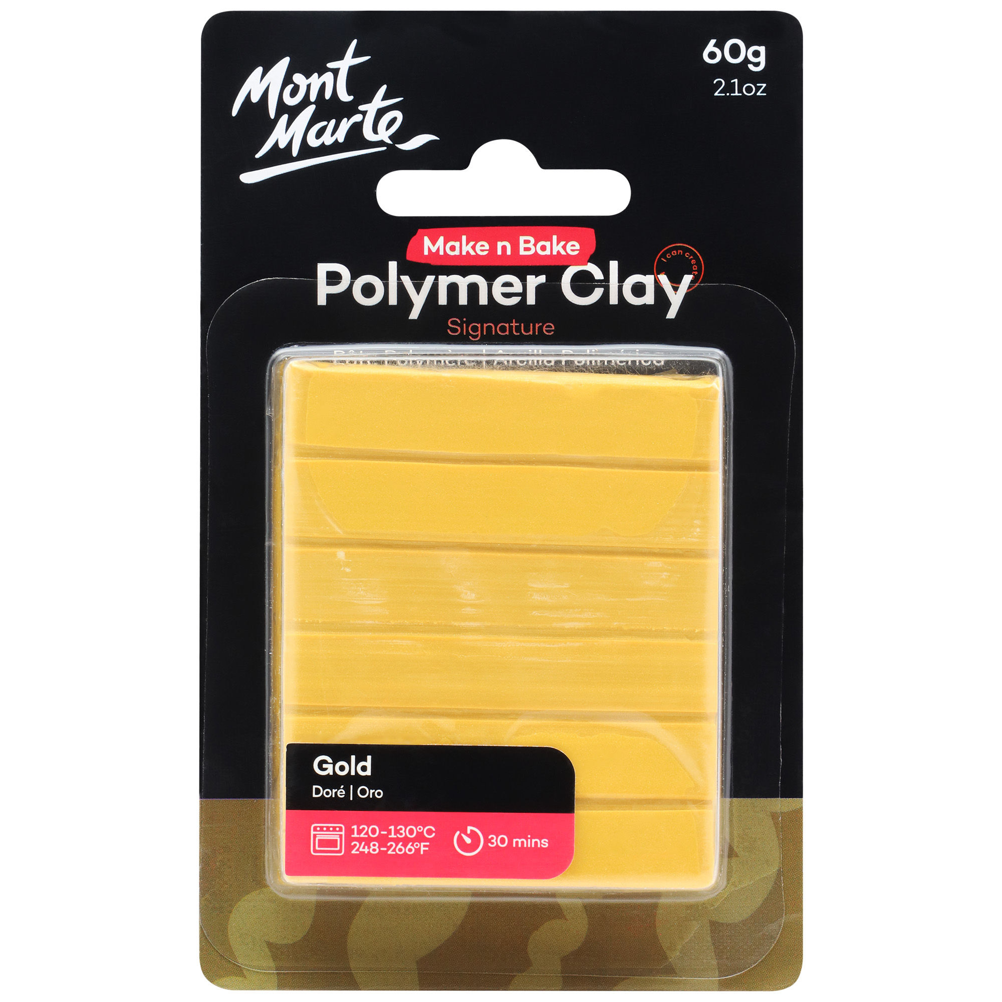 Polymer Clay 60g - Gold