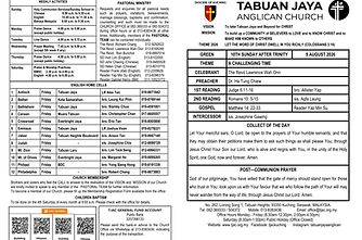 English Service Bulletin