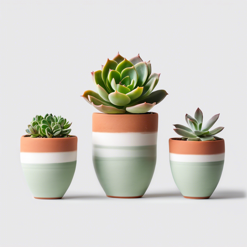 Succulent Plant Trio