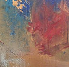 gouache painting on cardboard