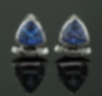 Sapphire earrings