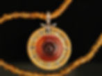 Concave cut citrine