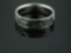 'Waves' wedding ring