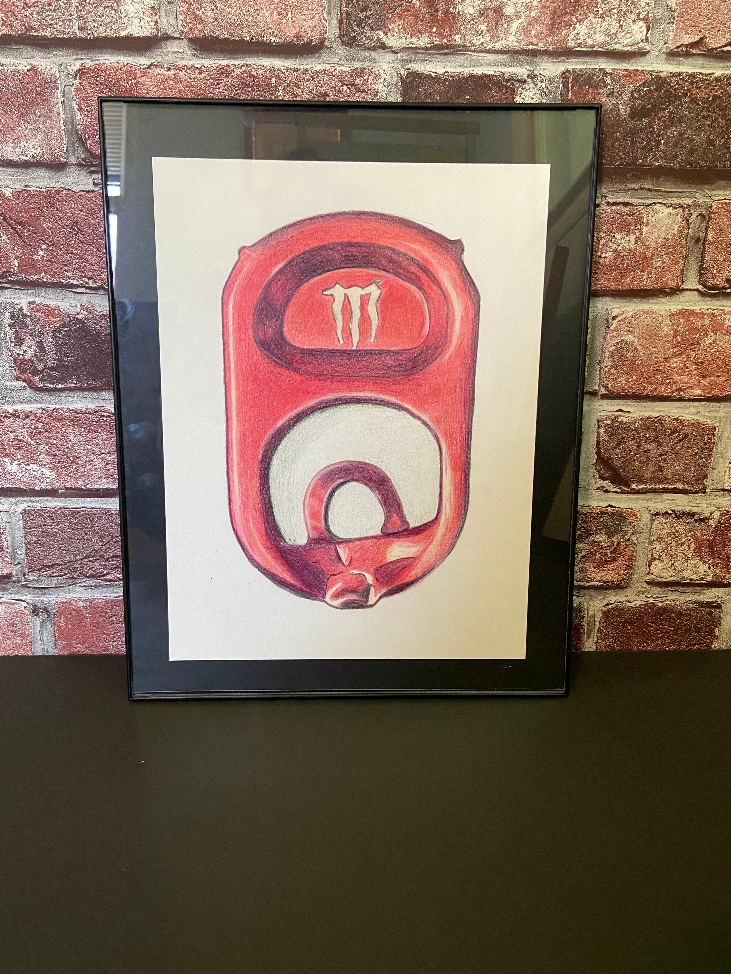 Pink Monster Tab Print