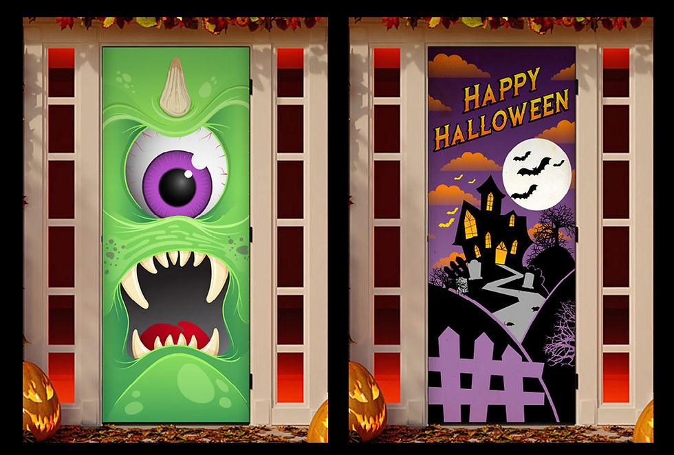 Halloween Door Art