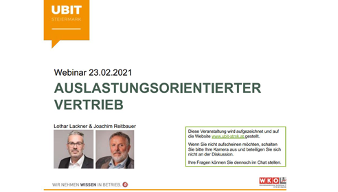 Auslastungs-orientierter Vertrieb