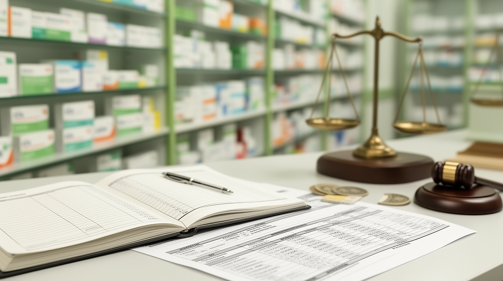 Magazzino di farmacia, rimanenze, bilancio e rischio legale