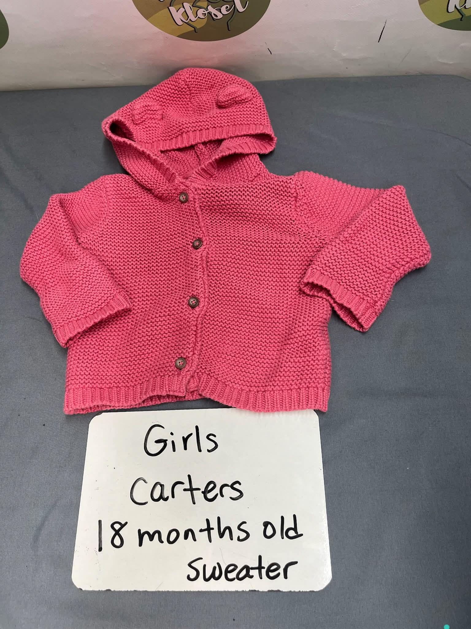 Carter's Sweater - Size: 18 months