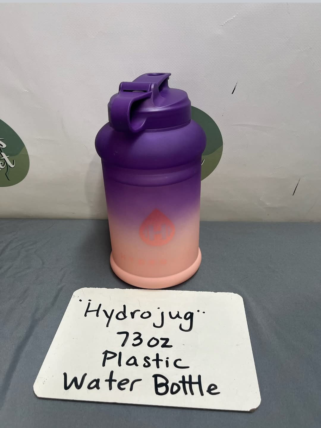 "Hydrojug" - 73 oz Plastic Water Bottle