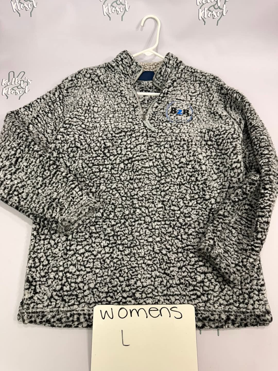 Sherpa Quarter-Zip Pullover - Size: L