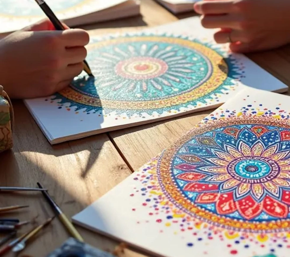 Mandala Art Therapy