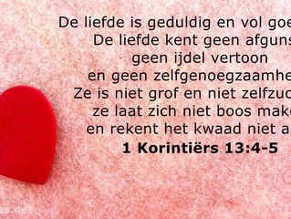 Avondklok en de liefde. 19/1/21