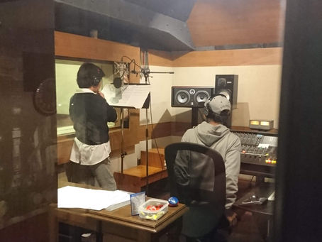 レコーディング無事終了です