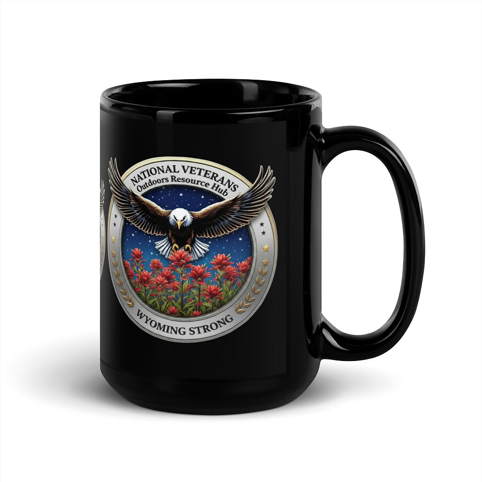 Thumbnail: Wyoming Strong Mug | Indian Paintbrush | Veterans Gift | US VET CONNECT