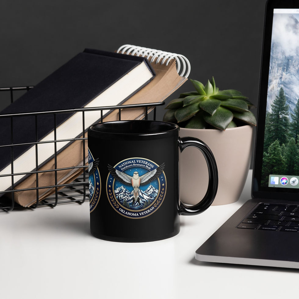 Thumbnail: OKLAHOMA VETERAN Coffee Mug – Scissor-tailed Flycatcher (Tyrannus forficatus) 