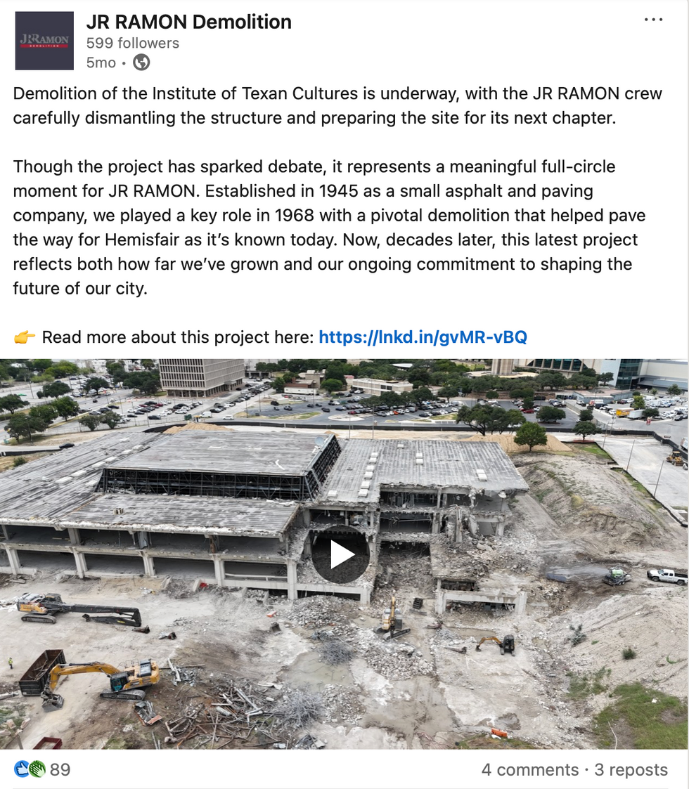 Building Demolition post