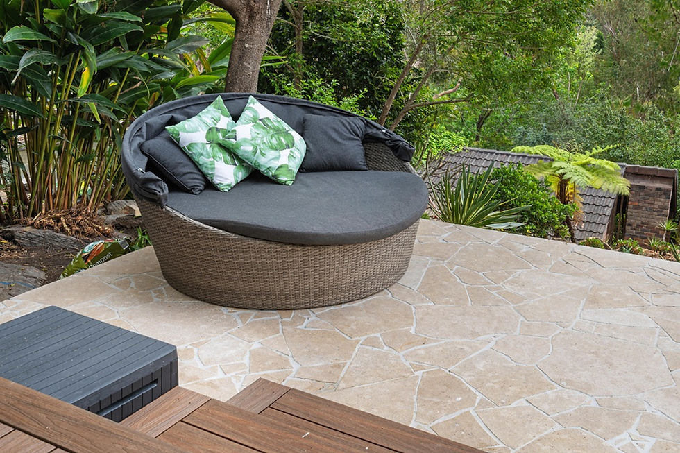 Sinai Pearl Limestone _ Crazy Paving