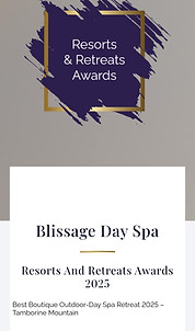 Award Best Day Spa