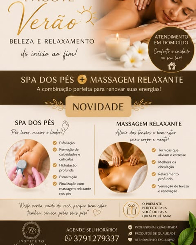 Pacchetto Benessere: spa dei piedi + massaggio